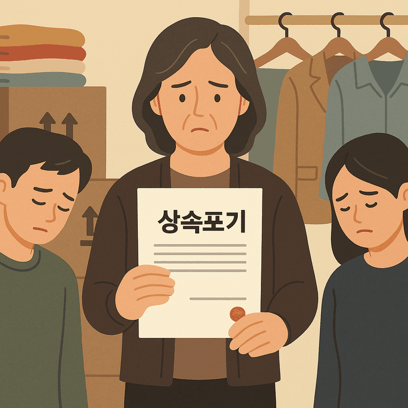 아버지가 남긴 수 천벌 옷더미와 빚…'상속재산 파산'이 답일까? 기사 관련이미지