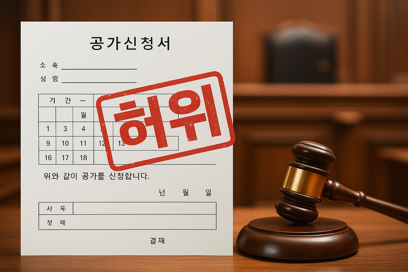 주말 건강검진 위해 '거짓 공가' 낸 교사…'벌금 없는 징역형' 혐의 입건 기사 관련이미지