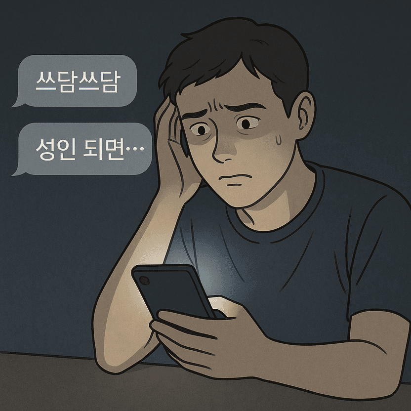 고3 여친과 '쓰담쓰담' 카톡…저, 성범죄자인가요? 기사 관련이미지