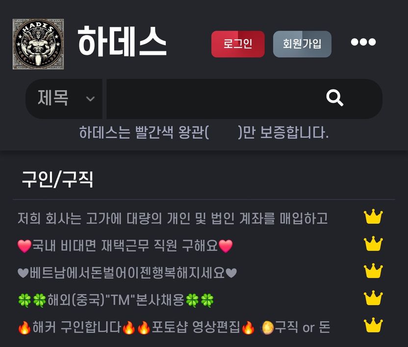 '고수익 알바' 미끼에 청년 우르르... '범죄 방조' 사이트 왜 차단 안 되나 기사 관련이미지