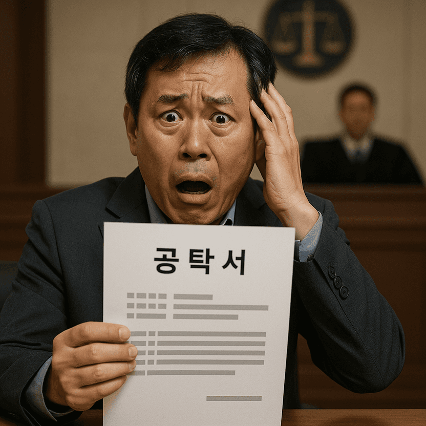 가짜 공탁서와 소송사기 기사 관련이미지