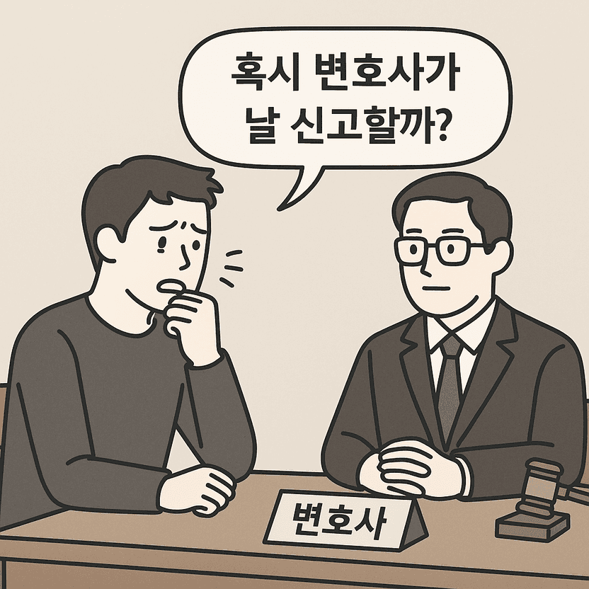 "혹시 내 글을 본 변호사가 수사기관에 고발하지 않을까?"…지워버린 질문에 대한 답변은? 기사 관련이미지