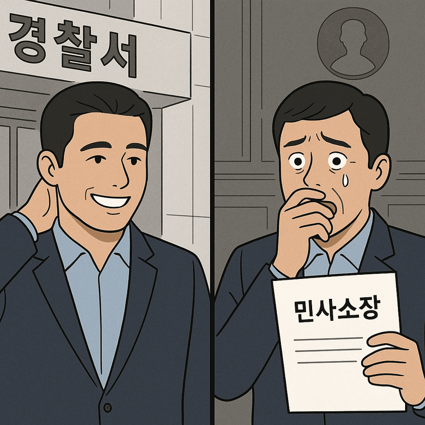 경찰 '혐의 없음'인데 '민사 소송' 당했습니다…어떻게 하죠? 기사 관련이미지
