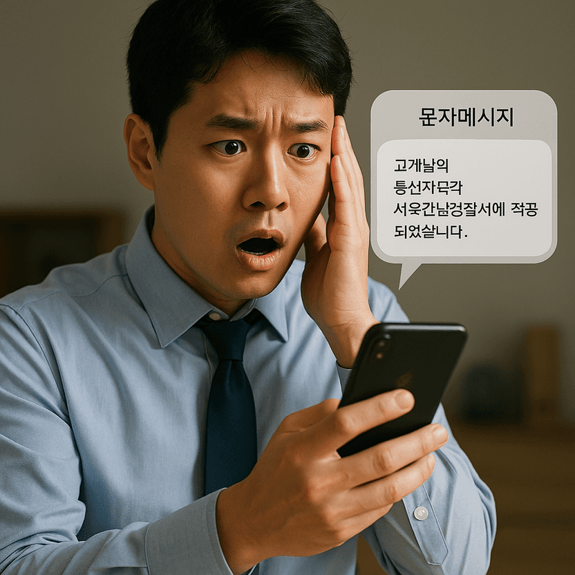 경찰이 내 통신정보를 봤다고? 어느 날 날아온 문자 한 통의 정체 기사 관련이미지