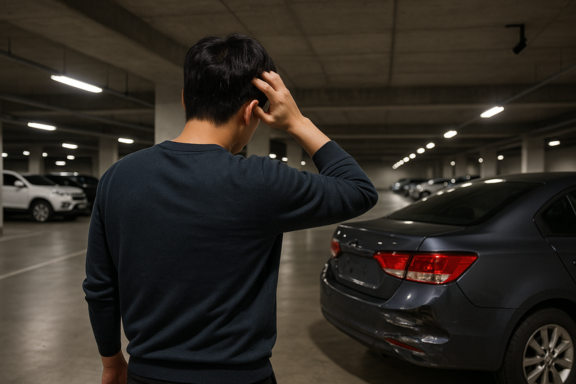 블랙박스 꺼졌는데…'CCTV 0대' 아파트, 긁힌 내 차 누가 보상하나 기사 관련이미지