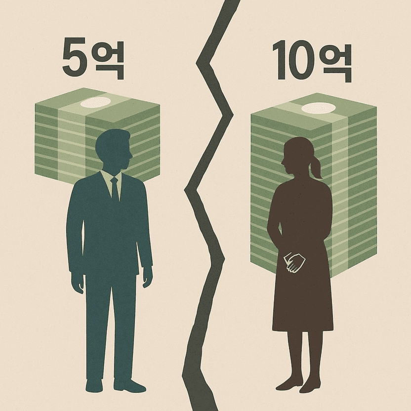 결혼 전 내 돈 10억, 이혼 때 남편에게 절반을?”… 마의 ‘10년’이 가를 재산분할 기사 관련이미지