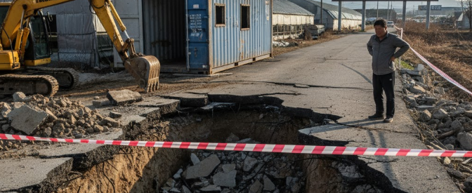 절도 신고에 분노 폭발! 양계장 진입로 3차례 파괴한 '보복 난동' 기사 관련이미지