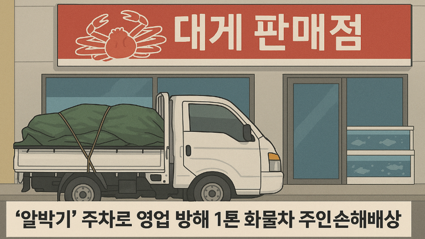 "괘씸해서 오기 주차" 횟집 알박기 영업방해, 결국 배상금 폭탄 기사 관련이미지