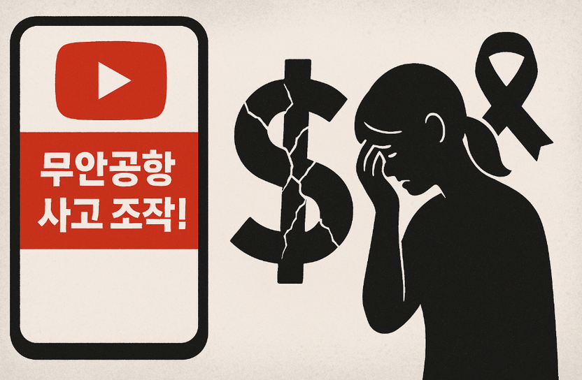 "유가족은 가짜 배우" 항공 참사 음모론 유튜버들, 징역 3년 실형 기사 관련이미지