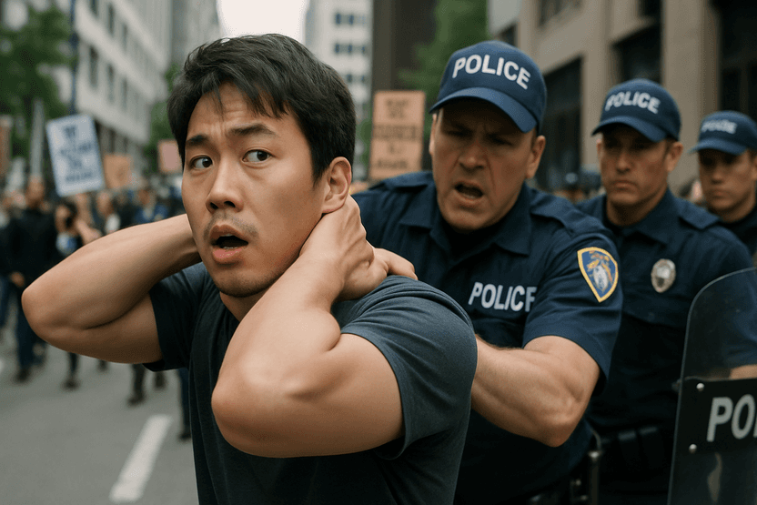 경찰 목 감싼 10초, ADHD 시민의 '본능적 방어'는 유죄인가 기사 관련이미지