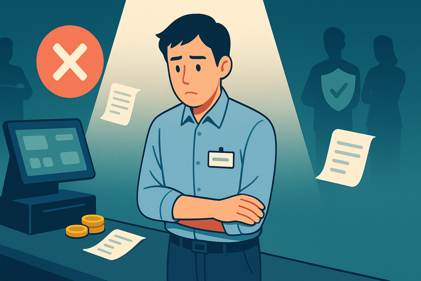 "100만원 외엔 결백"…1500만원 포스 오차로 횡령 몰린 직장인의 위기 기사 관련이미지