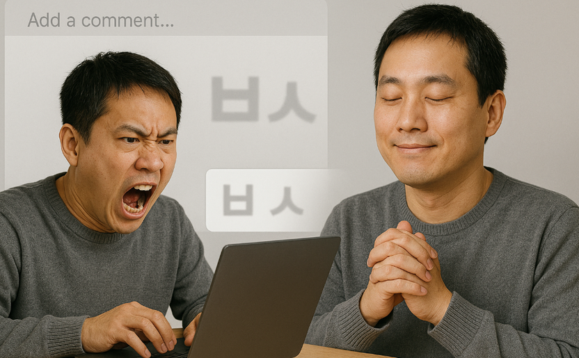 초성 욕설 ‘ㅂㅅ’, 1심 유죄→2심 무죄… 법원이 본 기준은? 기사 관련이미지