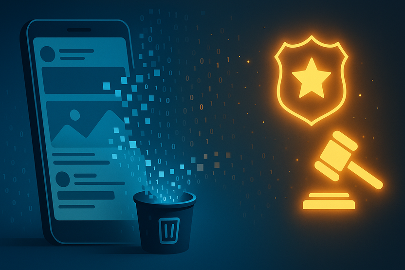 주거침입 고소했더니 피고소인이 SNS·카톡 싹 지우는 중…막을 방법 없나 기사 관련이미지