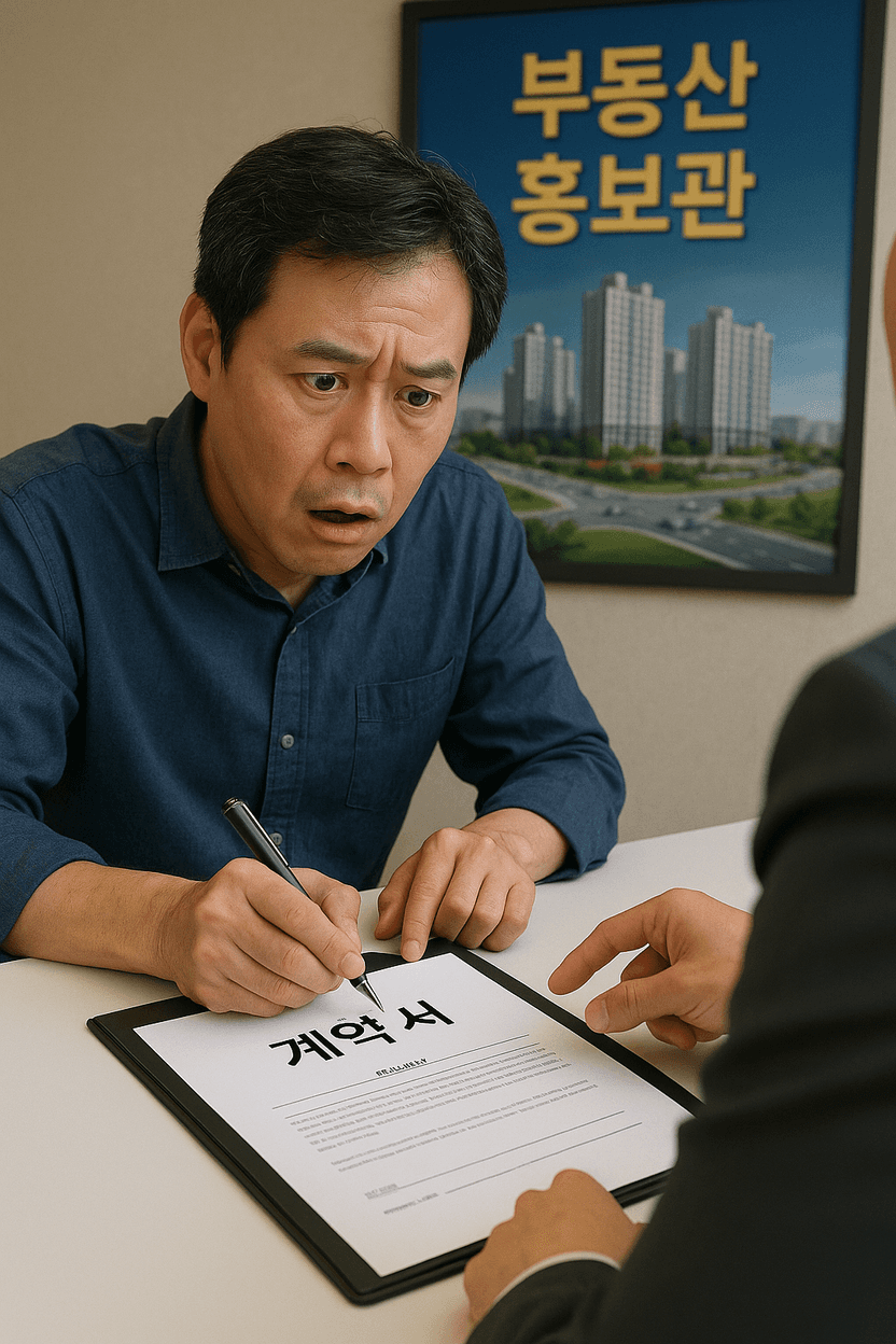 홍보전화에 홀려 부동산 덜컥 계약…계약금 포기 없이 해지하는 길 있다 기사 관련이미지