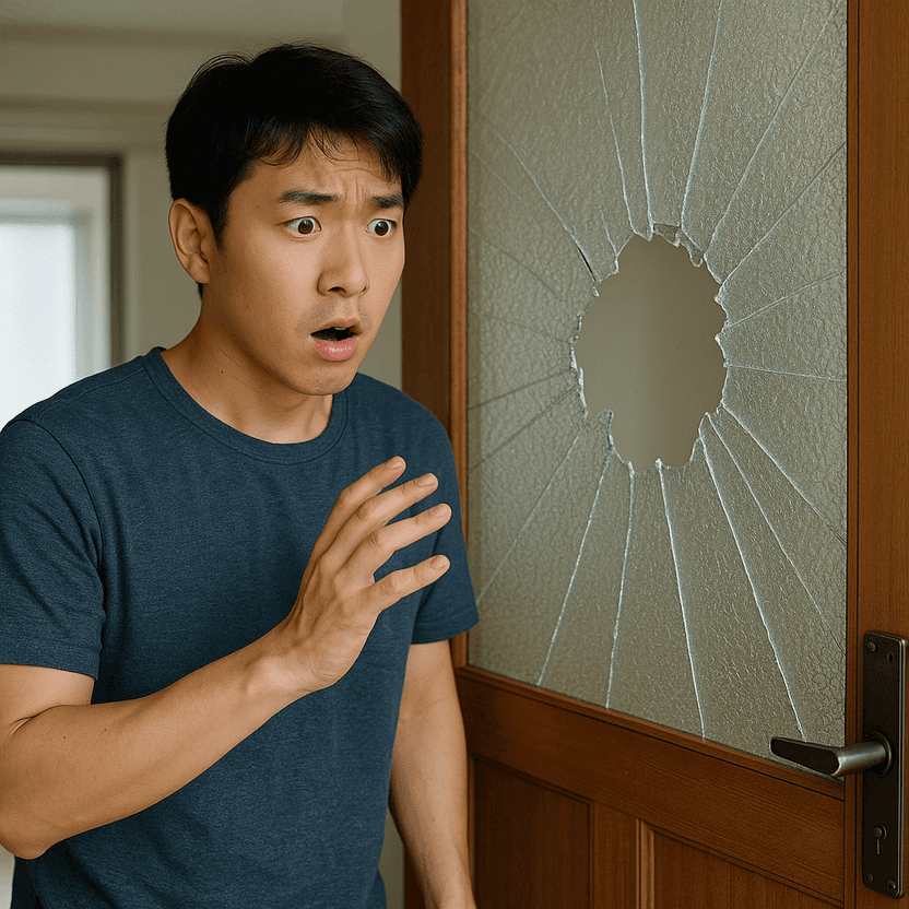 실수로 깬 유리문, 합의금 100만원?…'고의' 없으면 형사처벌 안돼 기사 관련이미지