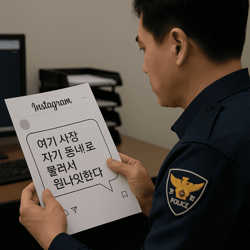 헤어진 연인 가게 인스타그램에 '여기 사장 원나잇' 악플…실명 거론하지 않아도 범죄 성립 기사 관련이미지
