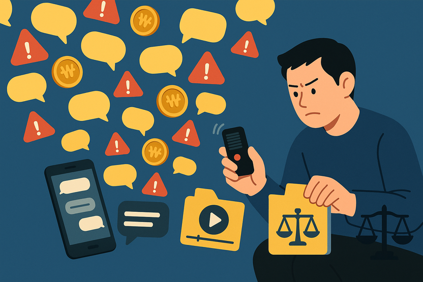 "네 아내 번호 안다" 120만원 때문에 가족까지 위협한 전 직장상사의 선 넘은 집착 기사 관련이미지