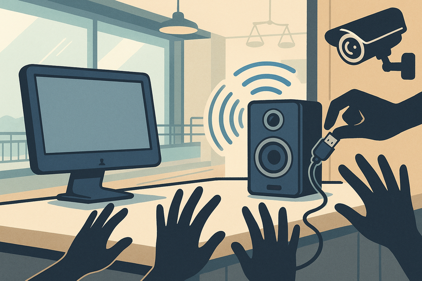 무인매장 스피커 소음, 사장님 vs 작동 손님 업무방해죄 책임은 누구에게? 기사 관련이미지