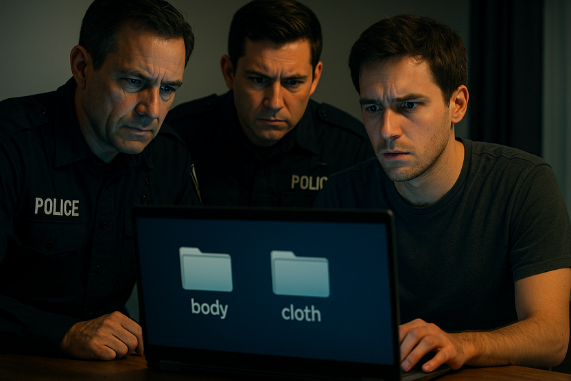 경찰이 내 노트북 'Body' 폴더를 봤다…게임 폴더 하나에 '불법촬영범' 될 뻔 기사 관련이미지