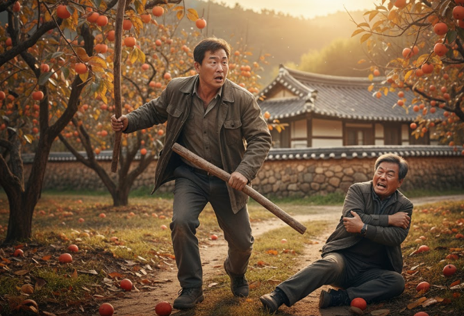 감 따다 들키자 주인 폭행·도주… 특수상해·준강도 적용 검토 기사 관련이미지