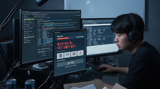 매크로로 야구티켓 1,374장 싹쓸이…800% 폭리 실체 기사 관련이미지