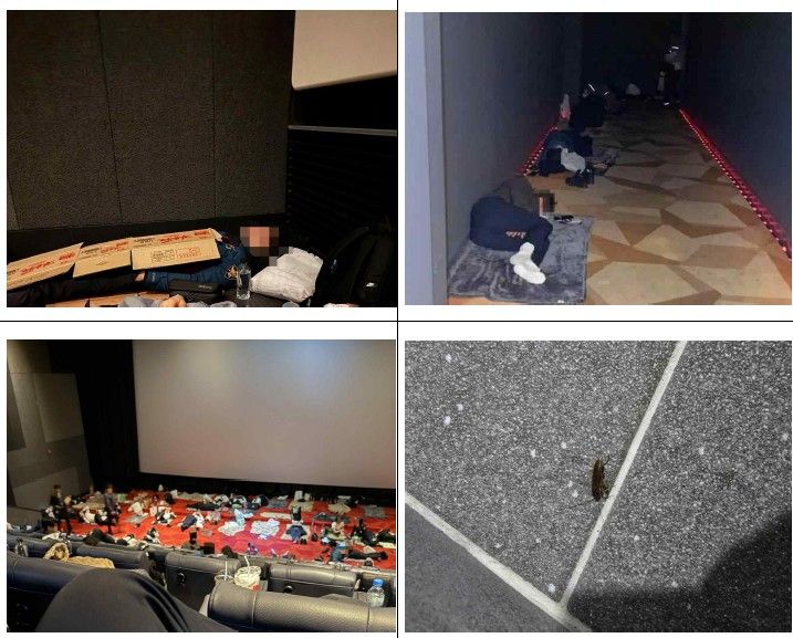 박스 이불 삼아 쪽잠...APEC 동원 경찰관 '노숙자 신세' 기사 관련이미지