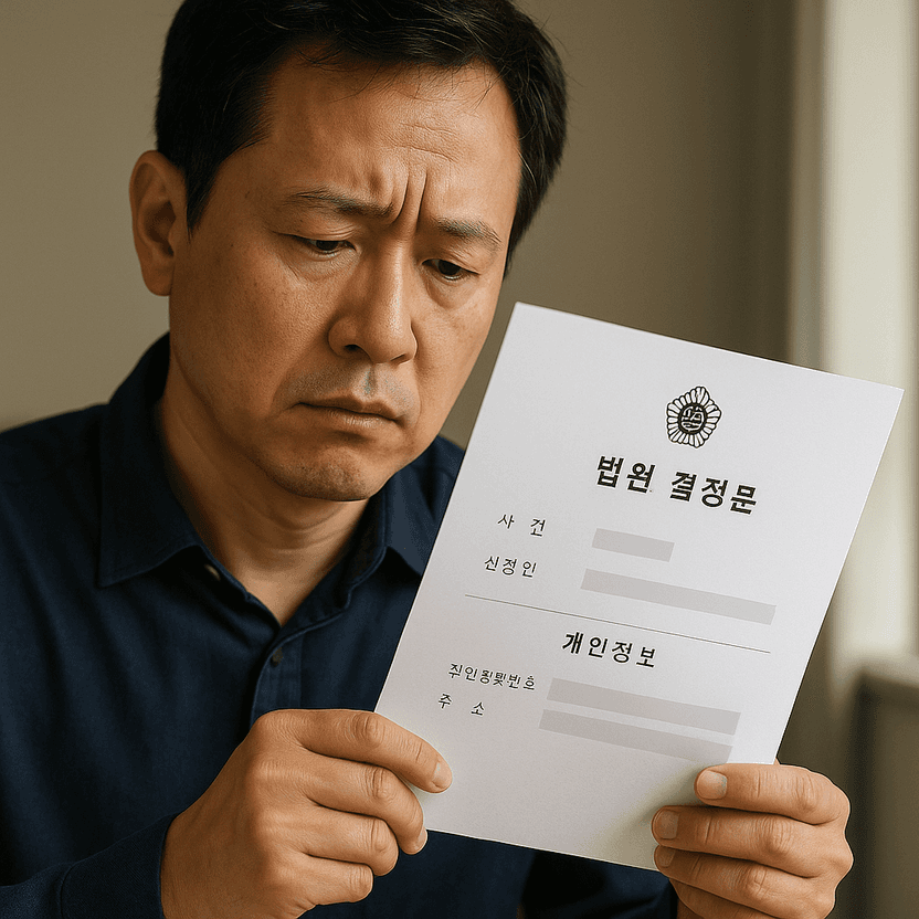 돈 갚으라 했을 뿐인데 '스토킹범' 낙인…법원 결정문, 내 개인정보는 어디까지 공개됐나? 기사 관련이미지