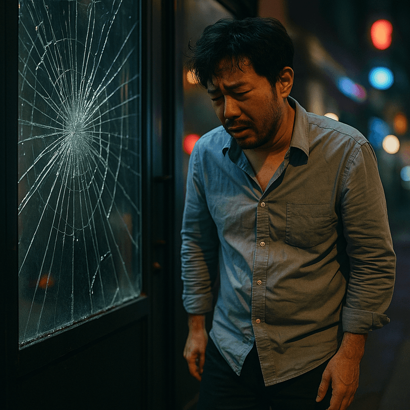 필름 끊긴 밤, 가게 유리창 '와장창'…합의하면 '없던 일' 될까? 기사 관련이미지