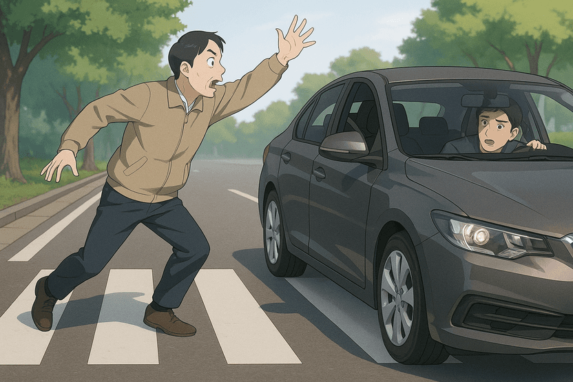 스치지도 않았는데 뺑소니?…공황장애 온 운전자, 3천만 원 역고소 나선다 기사 관련이미지