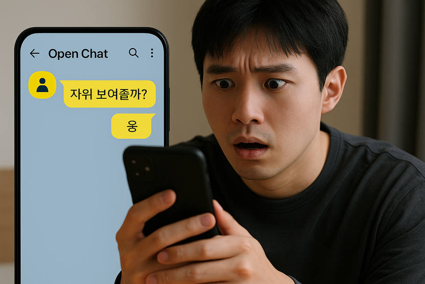 “자위 보여줄까?” “응” 한마디에 날아든 고소장…오픈채팅 ‘통매음 헌터’의 실체 기사 관련이미지