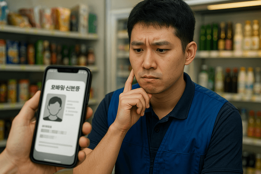 위조 모바일 신분증에 속은 알바생, 처벌받나? 기사 관련이미지