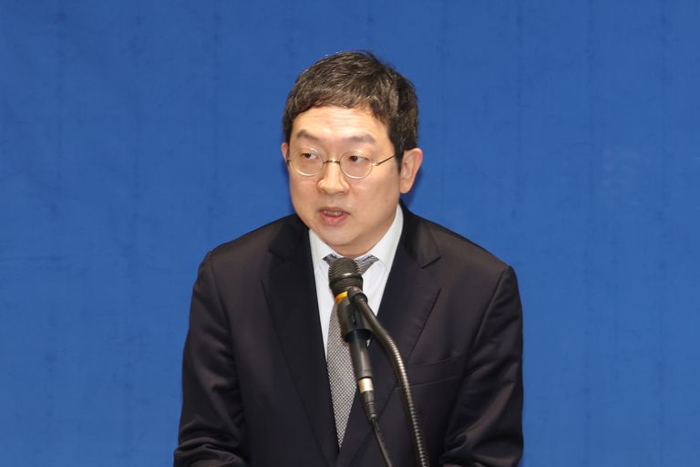 해병특검 수사 결과 발표하는 정민영 특검보 / 연합뉴스