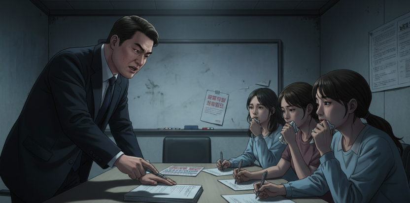 3시간 면벽 수행에 빽빽이 반성문...강남 대형 치과의 엽기적 갑질 실태 기사 관련이미지