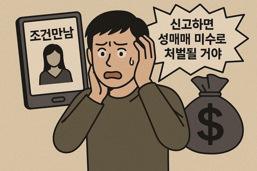 조건만남 미끼에 낚인 당신, '선입금 사기' 신고 망설여진다면 기사 관련이미지