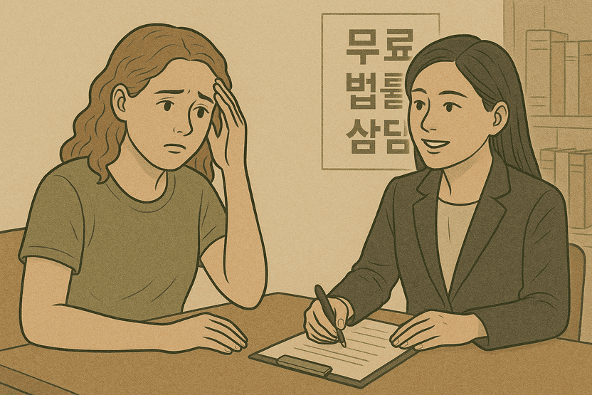 온라인서 성희롱당한 외국인, 변호사비가 더 무섭다고요? '무료 법률 기사단'이 있습니다 기사 관련이미지