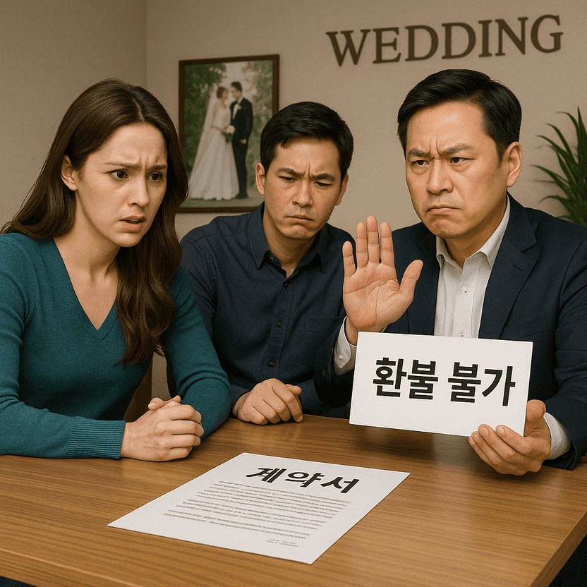 결혼 10개월 전 취소했는데 '계약금 환불 불가'…법원 판단은? 기사 관련이미지