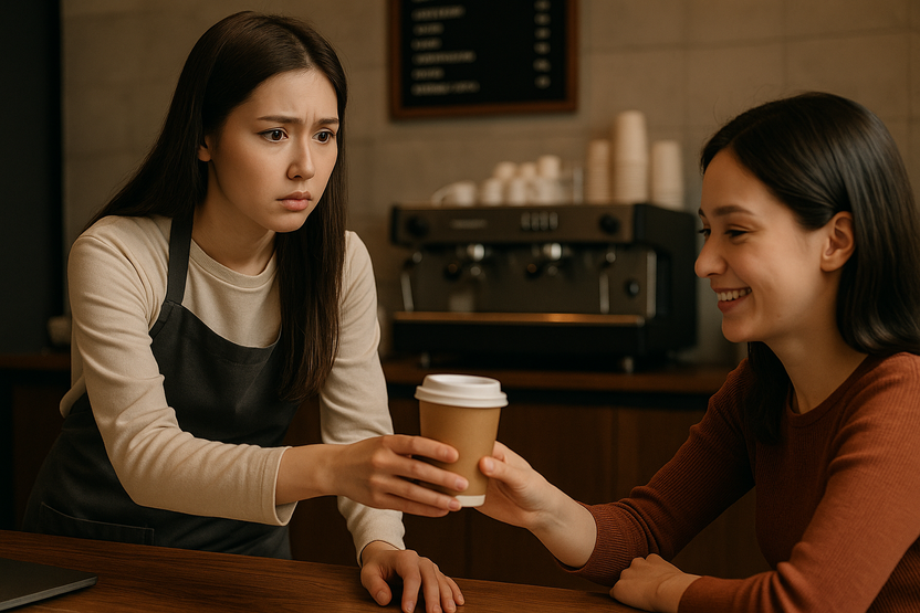 친구에게 준 공짜 커피, '절도죄' 신고 협박…알바생의 눈물, 법의 판단은? 기사 관련이미지