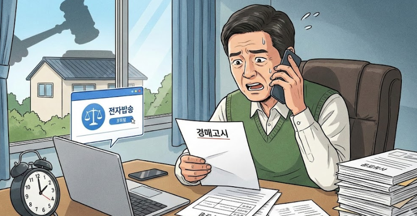 "소송 제기해도 내 집 경매는 계속"... 법원 '강제집행정지' 결정문 제출해야 멈춘다 기사 관련이미지