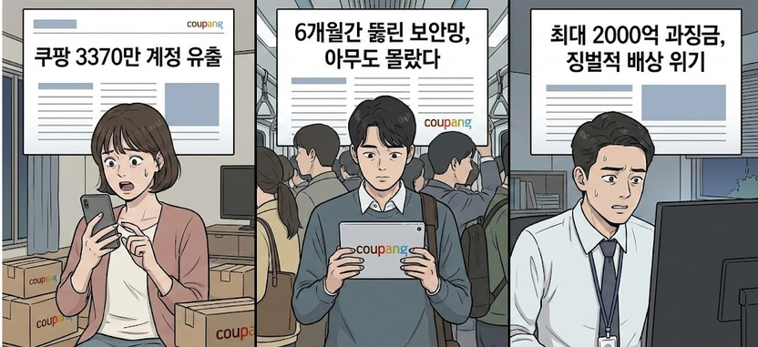 "내 집 주소, 이미 보이스피싱 조직 손에?"… 6개월간 대문 열어놓고 "몰랐다"는 쿠팡 기사 관련이미지