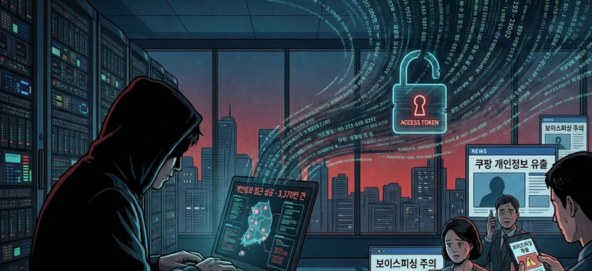 구형 토큰으로 3,300만 건 탈취…쿠팡 뒤흔든 ‘무(無)몸값 협박’ 기사 관련이미지