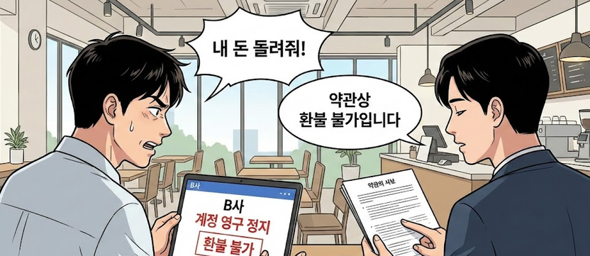 도배했다고 영구 정지? 법원 “그래도 미사용 금액은 돌려줘라” 기사 관련이미지