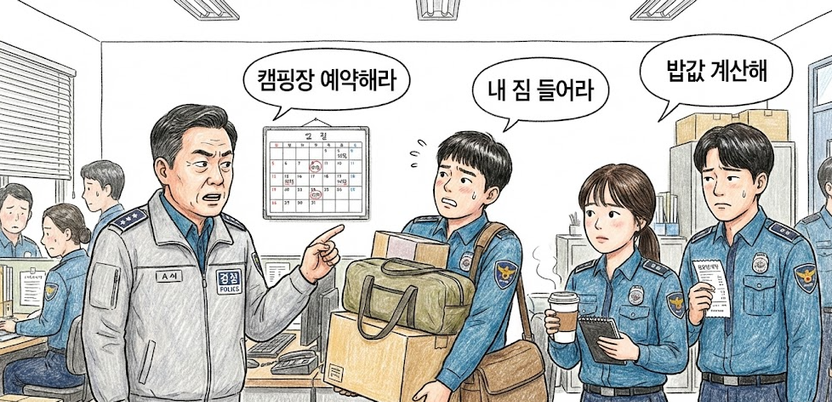 "미용실 예약·짐꾼 노릇까지"… 부하직원 비서처럼 부린 경찰 간부 '강등' 기사 관련이미지