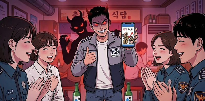 "1억 벌면 소고기 쏜다" 큰소리치더니… 동료 등친 경찰관, 4억 '강제집행' 길 열렸다 기사 관련이미지