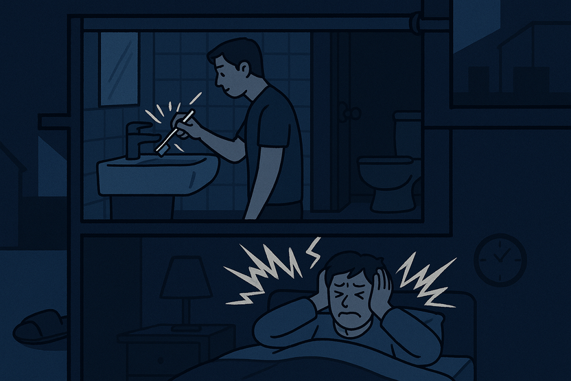 "탁탁탁!" 양치 후 세면대에 칫솔 터는 소리…법원은 층간소음 아니랍니다 기사 관련이미지