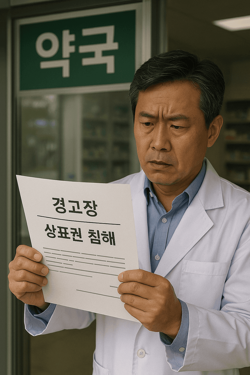 “우리 약국 이름이 상표 침해?”…25km 떨어진 병원의 황당한 경고장 기사 관련이미지