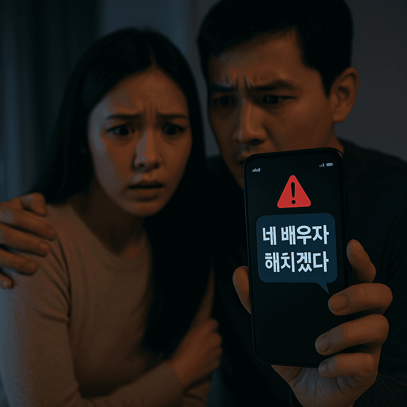 "네 아내를 해치겠다"…직접 듣지 않은 배우자도 협박죄 피해자 될까? 기사 관련이미지