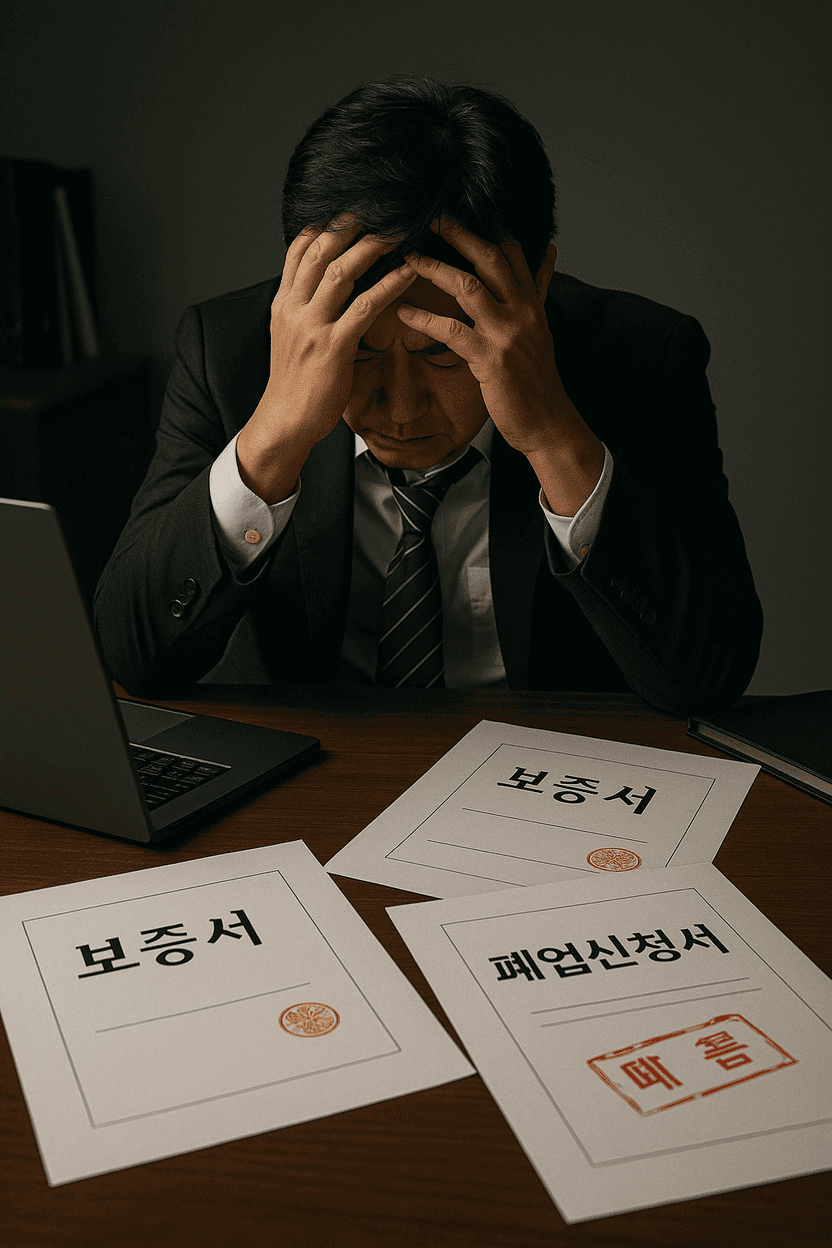 빚 1.4억 회사 폐업, 감옥 갈까?…'이것' 모르면 8년 신용 족쇄 기사 관련이미지