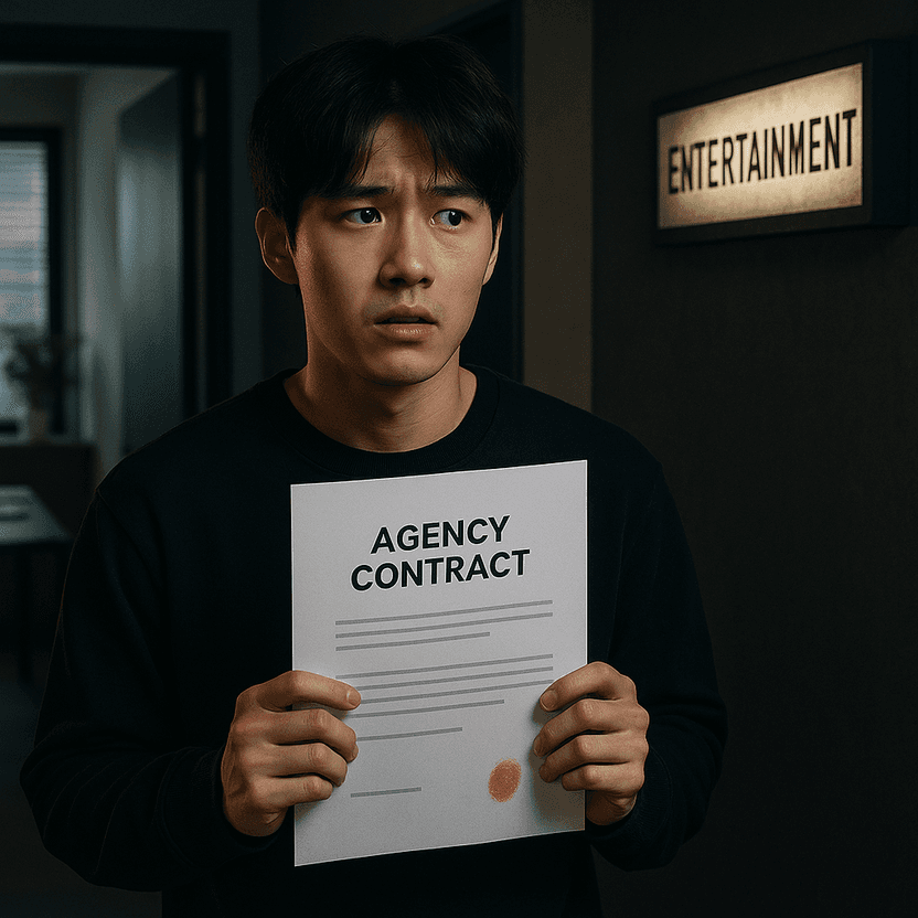 지장만 찍고 계약서는 '실종'…연습생 묶는 '3년 족쇄' 계약, 법적 효력은? 기사 관련이미지