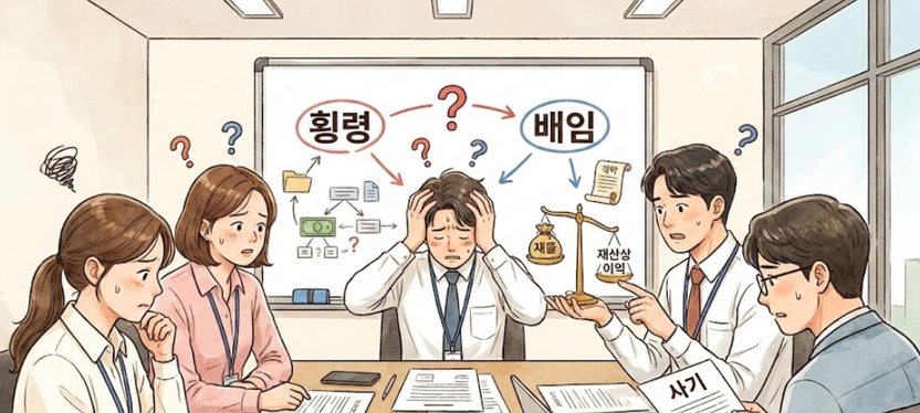 횡령과 배임, 어떻게 다르고 언제 함께 성립하나 기사 관련이미지