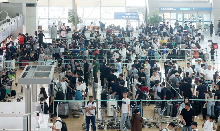 "배우님 들어가십니다" 공항 게이트 틀어막는 '황제 경호'…사실은 범죄다 기사 관련이미지